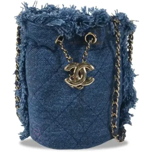 Pre-owned Denim handbags , female, Sizes: ONE SIZE - Chanel Vintage - Modalova