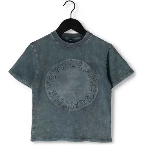 Jungen Polo T-Shirts Blau - Stella Mccartney - Modalova