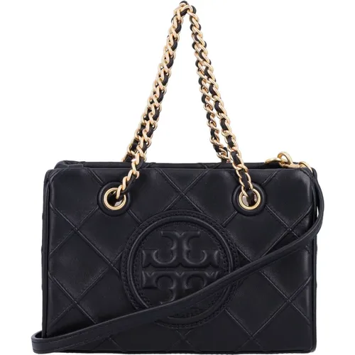 Quilted Chain Tote Bag , female, Sizes: ONE SIZE - TORY BURCH - Modalova