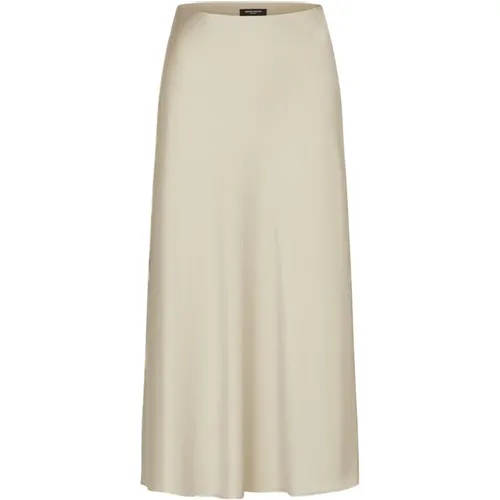 Elegant Acaciabbjoane Skirt Plaza Taupe , female, Sizes: S - Bruuns Bazaar - Modalova