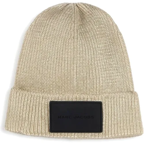 Kinder Gerippte Baumwolle Beanie Mütze - Marc Jacobs - Modalova