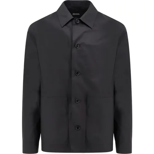 Men's Clothing Shirts Ss24 , male, Sizes: XL - Ermenegildo Zegna - Modalova