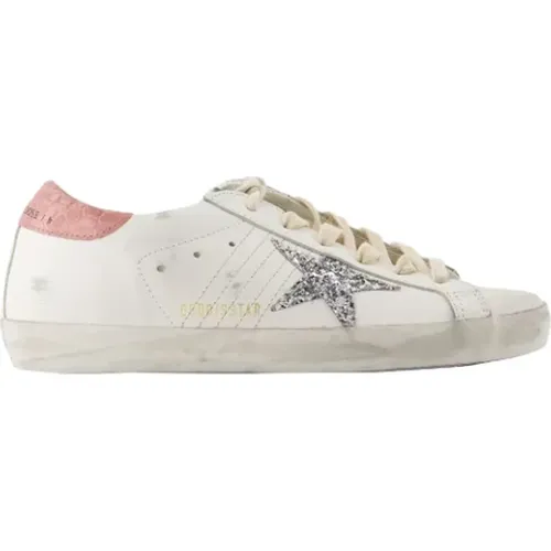 Leather sneakers , female, Sizes: 4 UK, 2 UK, 3 UK - Golden Goose - Modalova