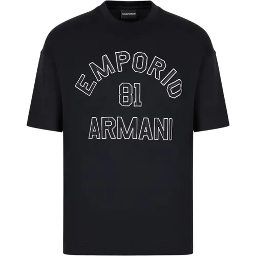 Short Sleeve T-Shirt , male, Sizes: S - Emporio Armani - Modalova