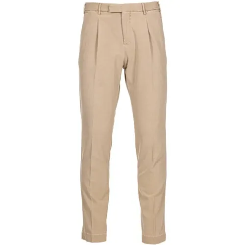 Tailored Wool Pants with Pleats , male, Sizes: M, 2XL - PT Torino - Modalova