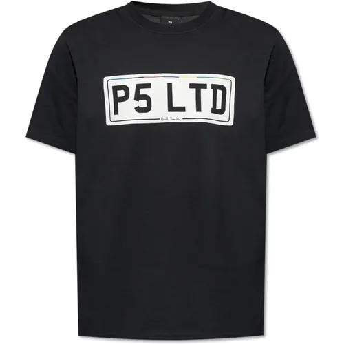 Bedrucktes T-Shirt , Herren, Größe: S - PS By Paul Smith - Modalova