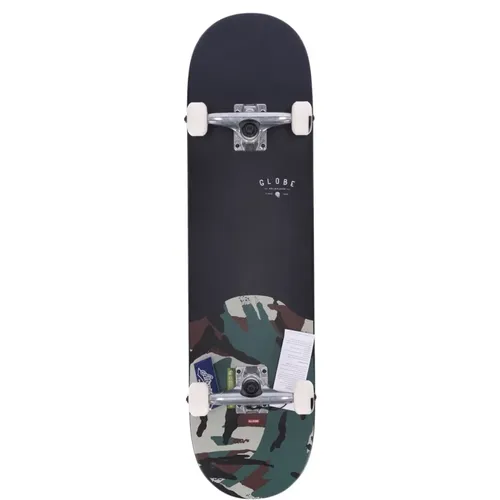 Camo Assembled Skateboard with Maple Deck , unisex, Sizes: ONE SIZE - Globe - Modalova