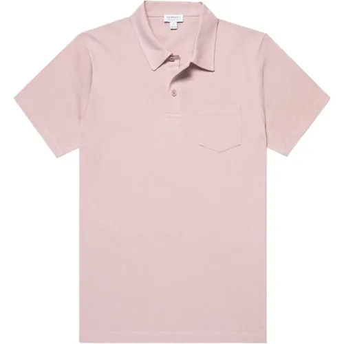 Polo Shirts , male, Sizes: S, M - Sunspel - Modalova