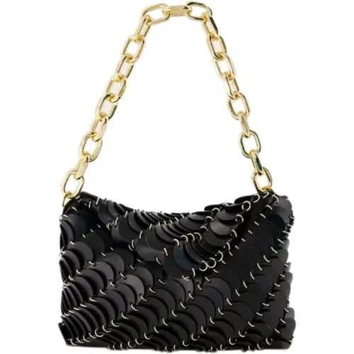 Leather handbags , female, Sizes: ONE SIZE - Paco Rabanne - Modalova