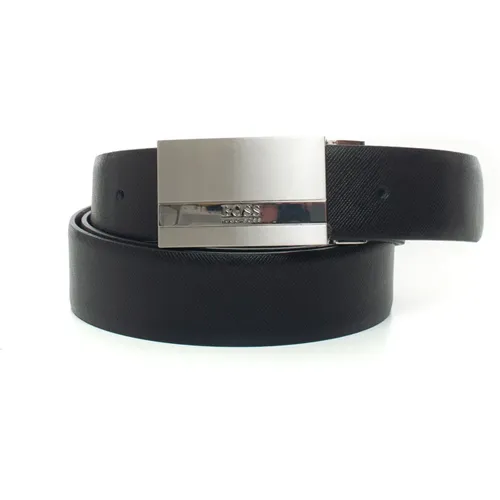 Logo Detail Leather Belt , male, Sizes: ONE SIZE - Boss - Modalova