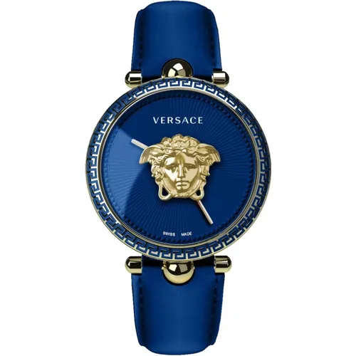 Leather Bracelet Watch , female, Sizes: ONE SIZE - Versace - Modalova
