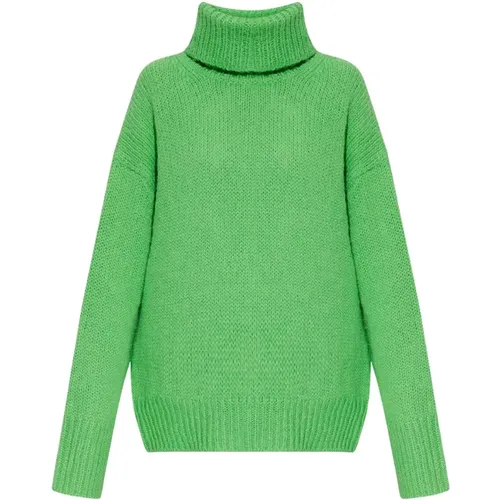 Ribbed Turtleneck , female, Sizes: XS/S - Samsøe Samsøe - Modalova