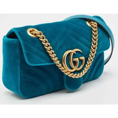 Pre-owned Velvet gucci-bags , female, Sizes: ONE SIZE - Gucci Vintage - Modalova