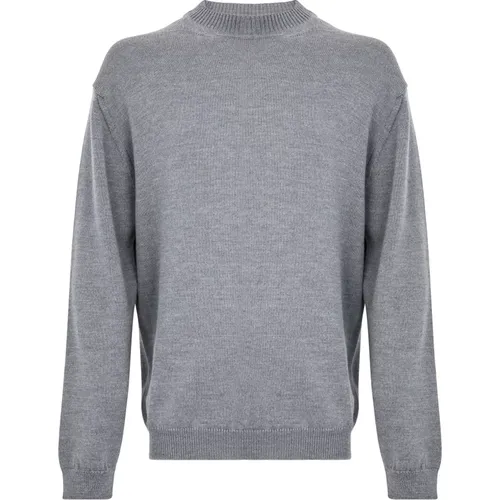 Grey Sweater Collection , male, Sizes: XL, 2XL, L, M - Daniele Fiesoli - Modalova