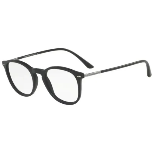 Matte Eyewear Frames , unisex, Sizes: 52 MM - Giorgio Armani - Modalova