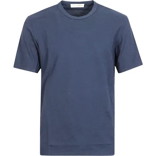 T-Shirts , male, Sizes: S - Tela Genova - Modalova