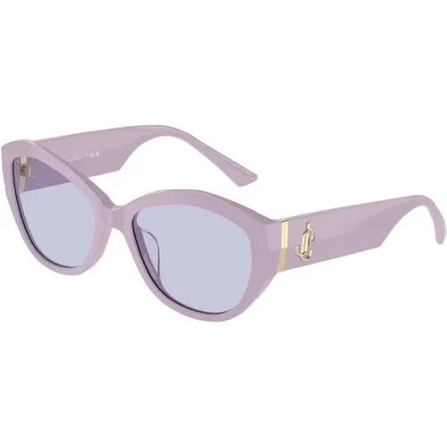 Violet Lila Sunglasses , unisex, Sizes: 55 MM - Jimmy Choo - Modalova