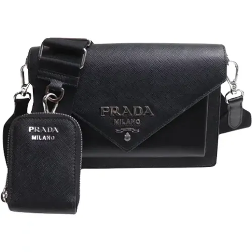 Pre-owned Leather prada-bags , female, Sizes: ONE SIZE - Prada Vintage - Modalova