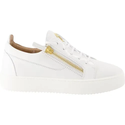 Gail Leder Sneakers , Damen, Größe: 39 EU - giuseppe zanotti - Modalova