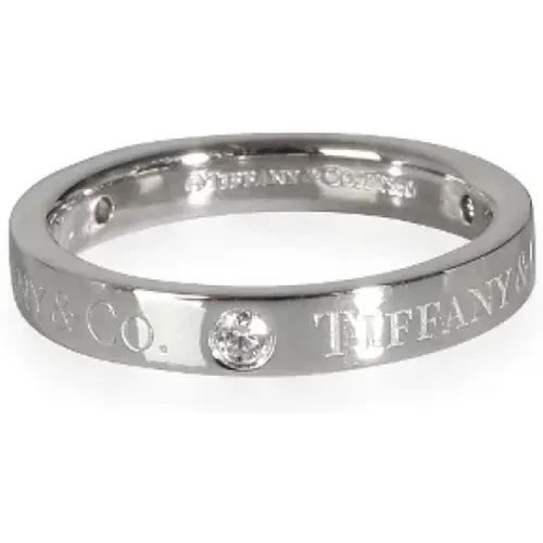 Pre-owned Platinum rings , female, Sizes: ONE SIZE - Tiffany & Co. Pre-owned - Modalova