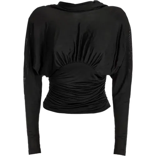 Regular Fit T-Shirt for Warm Weather , female, Sizes: M - Saint Laurent - Modalova