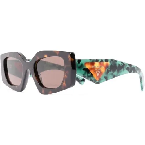 PR 15Ys 2Au06B Sunglasses , female, Sizes: 51 MM - Prada - Modalova