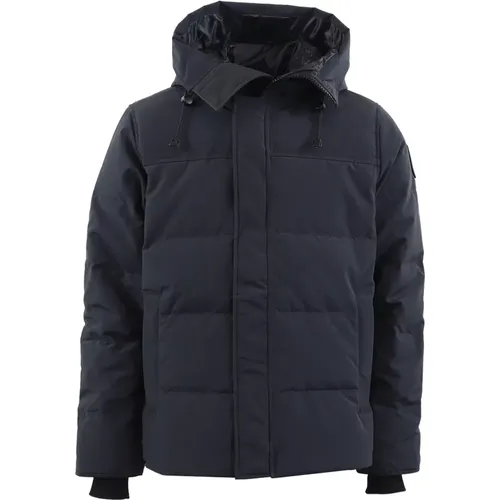 Black Macmillan Parka in , male, Sizes: S, XS - Canada Goose - Modalova