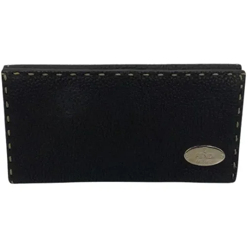 Pre-owned Leather wallets , female, Sizes: ONE SIZE - Fendi Vintage - Modalova