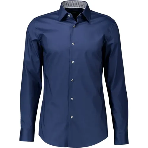 Stilvolles Blaues Hemd für Herren - Boss Black - Modalova