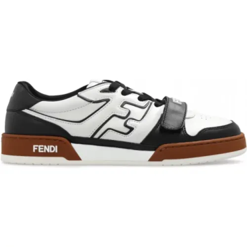 Match Low Top Sneakers , female, Sizes: 3 UK, 5 1/2 UK, 4 UK, 4 1/2 UK, 5 UK - Fendi - Modalova