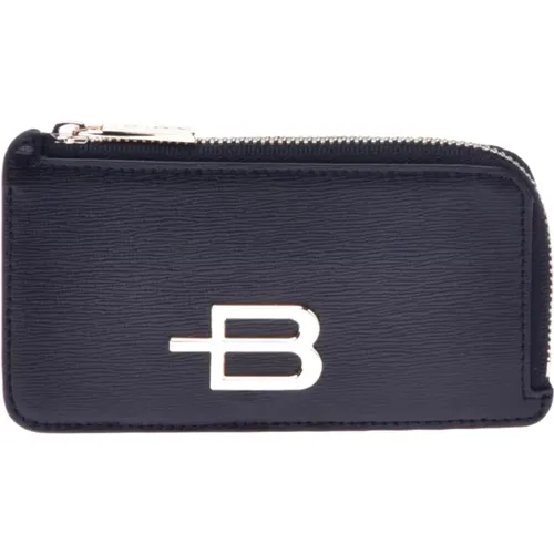 Card holder with zip in saffiano - Baldinini - Modalova