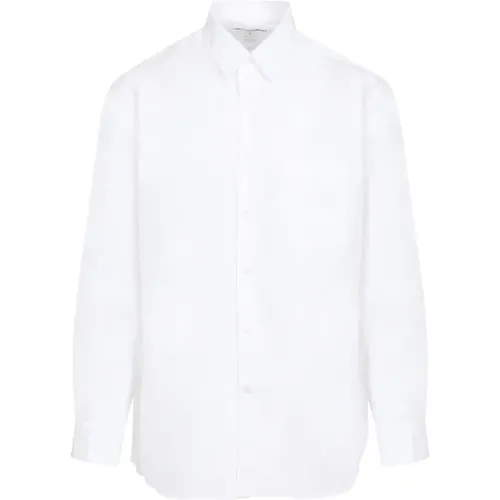 Cotton Shirt Pointed Collar , male, Sizes: XL, S, L, M - Comme des Garçons - Modalova