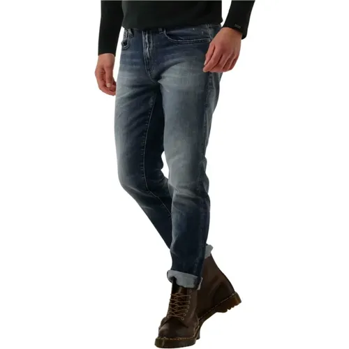 Butcher of , Slim Fit Modesto Jeans Blau , Herren, Größe: W30 L32 - Butcher of Blue - Modalova