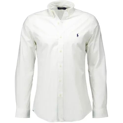 Timeless Slim Fit Polo Shirt with Classic Collar , male, Sizes: L, S - Ralph Lauren - Modalova