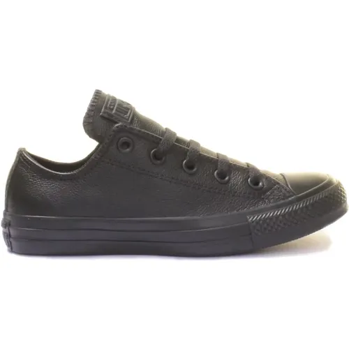 Leather Low Top Trainer Unisex , female, Sizes: 4 UK, 3 UK, 4 1/2 UK, 3 1/2 UK, 8 1/2 UK - Converse - Modalova