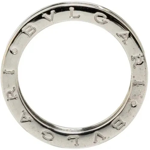 Pre-owned Metal rings , male, Sizes: ONE SIZE - Bvlgari Vintage - Modalova