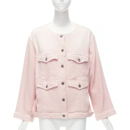 Pre-owned Cotton outerwear , female, Sizes: XS - Chanel Vintage - Modalova