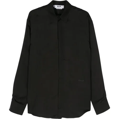 Casual Shirts , Herren, Größe: L - MSGM - Modalova