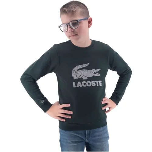 Langarm-Sweatshirt mit Logo-Print - Lacoste - Modalova