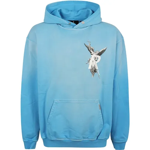 Elektrisch Blauer Archangel Hoodie , Herren, Größe: M - REPRESENT - Modalova