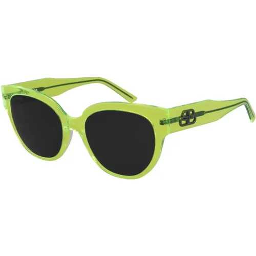 Schmetterling Grün Sonnenbrille UV Schutz - Balenciaga - Modalova