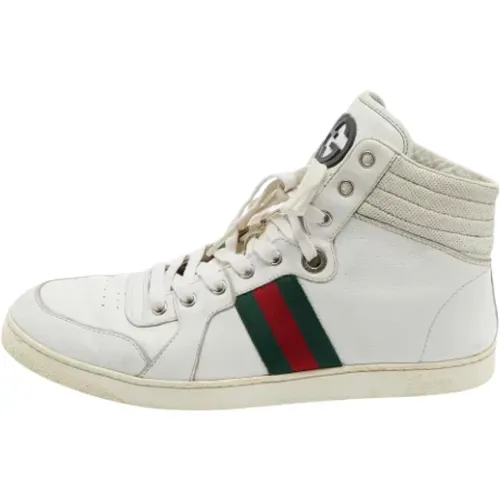 Pre-owned Leder sneakers - Gucci Vintage - Modalova