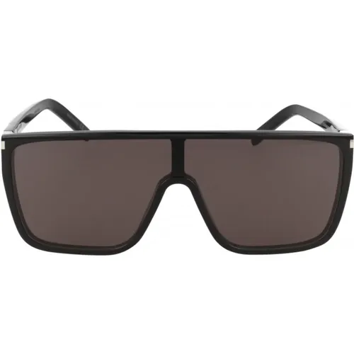 Iconic Sunglasses with Uniform Lenses , male, Sizes: ONE SIZE - Saint Laurent - Modalova