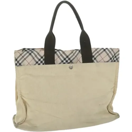 Pre-owned Canvas totes , female, Sizes: ONE SIZE - Burberry Vintage - Modalova