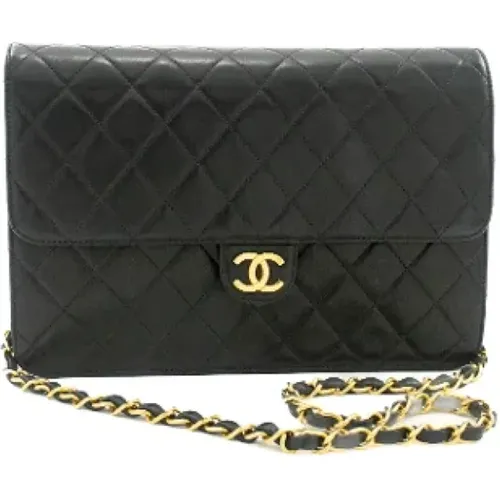 Pre-owned Leather chanel-bags , female, Sizes: ONE SIZE - Chanel Vintage - Modalova