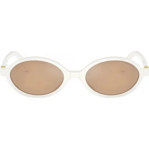 Oval Frame Sunglasses Regard , female, Sizes: 50 MM - Miu Miu - Modalova