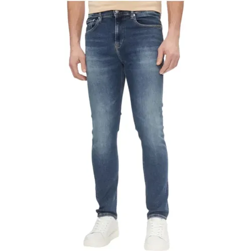 Slim-fit Jeans , male, Sizes: W34 - Calvin Klein - Modalova