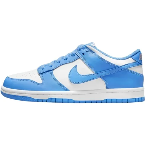 University Blue Dunk Low Sneakers , male, Sizes: 3 1/2 UK, 2 UK, 5 UK, 4 UK, 2 1/2 UK, 6 UK - Nike - Modalova