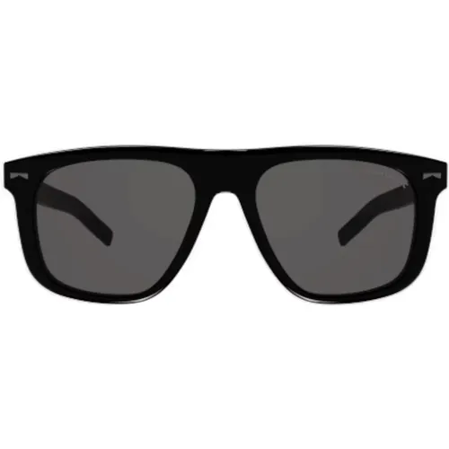 Schwarz Grau Sonnenbrille Stilvolles Accessoire Mann - Montblanc - Modalova