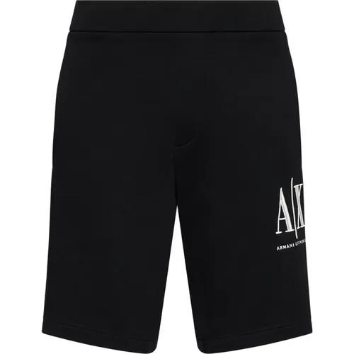 Bermuda shorts , male, Sizes: 2XL, XL - Armani Exchange - Modalova